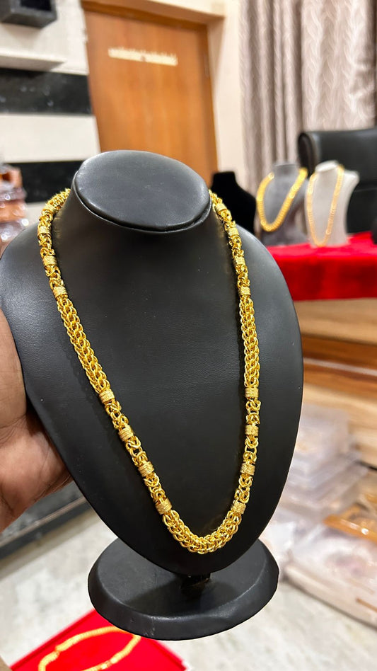 Men's Gold Plated Indo Chain